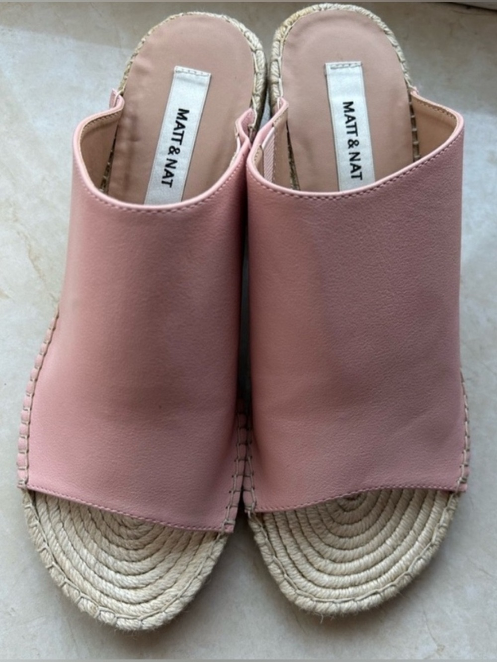 Matt & Nat Aloe vegan low-heel wedge shoes in the color Blossom size 41 like new